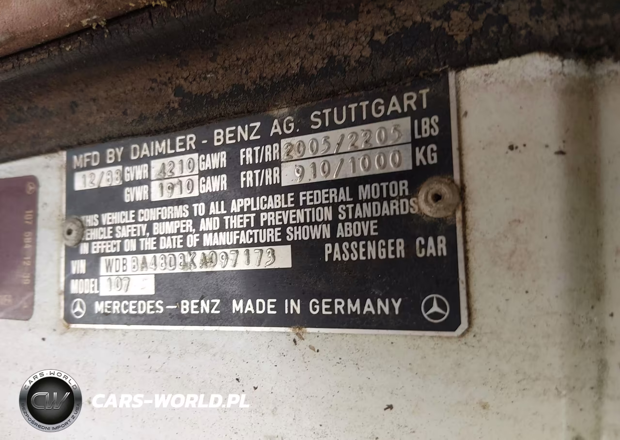 1989 Mercedes-Benz 560 Sl VIN:WDBBA48D8KA097173 - 9