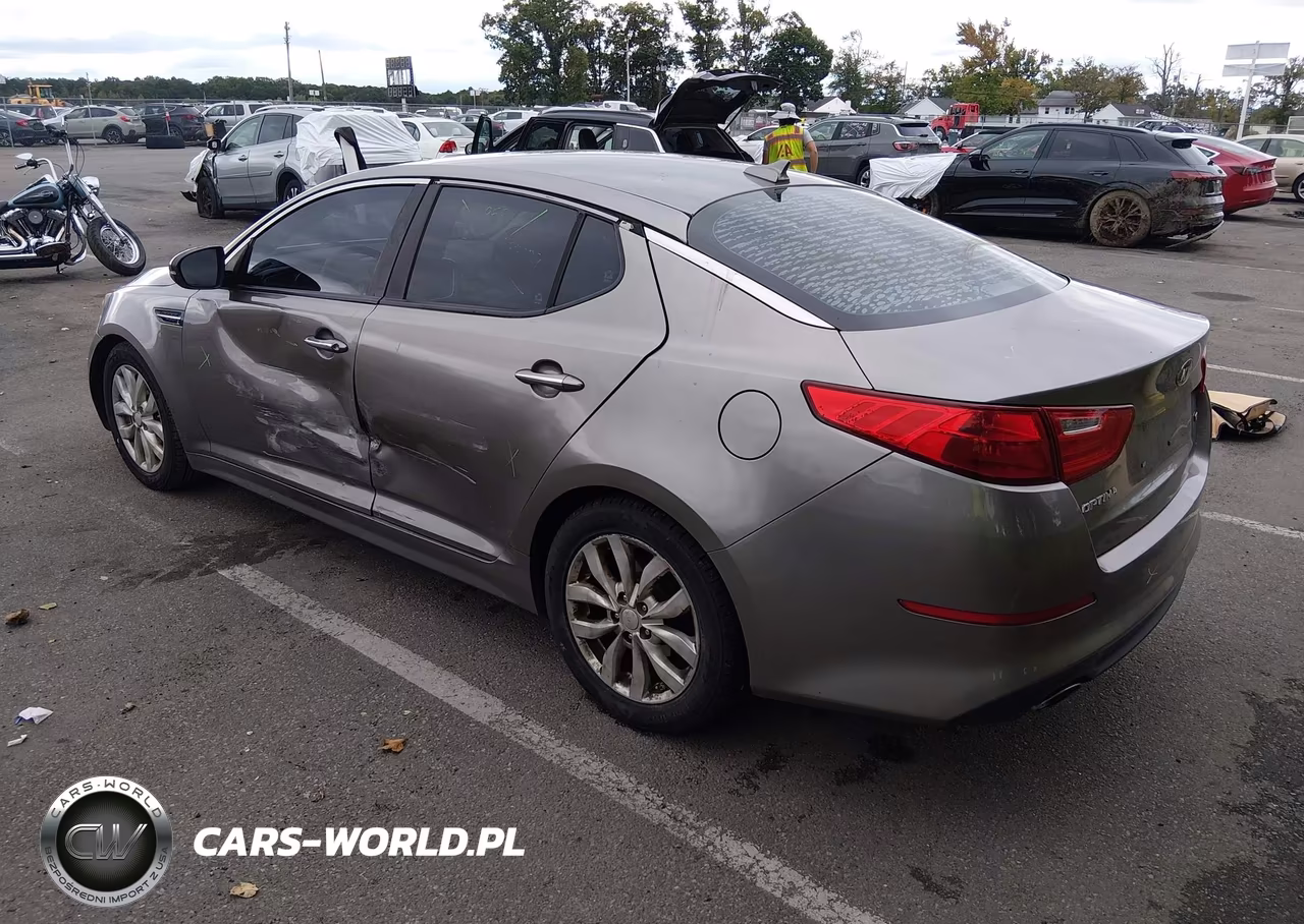 2015 Kia Optima Lx VIN:5XXGM4A7XFG477306 - 3
