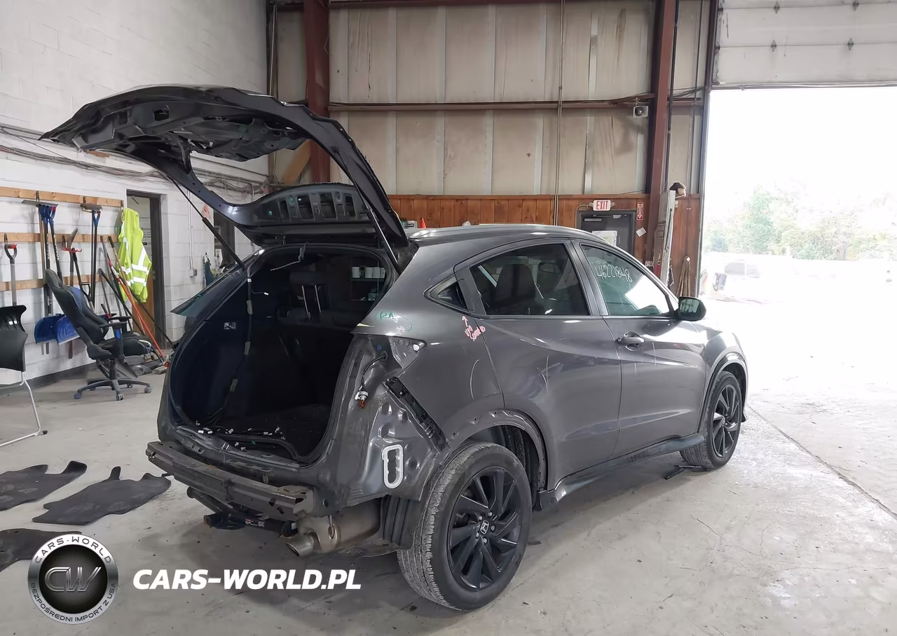 2021 Honda Hr-V Awd Sport VIN:3CZRU6H1XMM704943 - 4