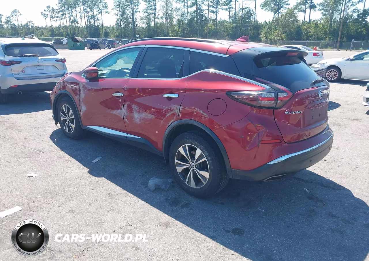 2020 Nissan Murano Sv Intelligent Awd VIN:5N1AZ2BS6LN132512 - 3