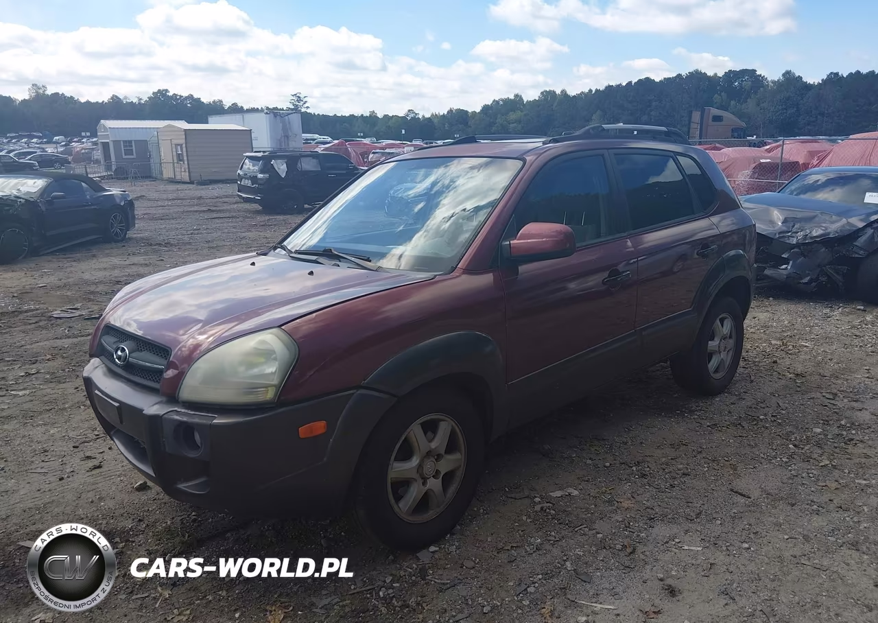 2005 Hyundai Tucson Gls-Lx VIN:KM8JN72D25U061117 - 2