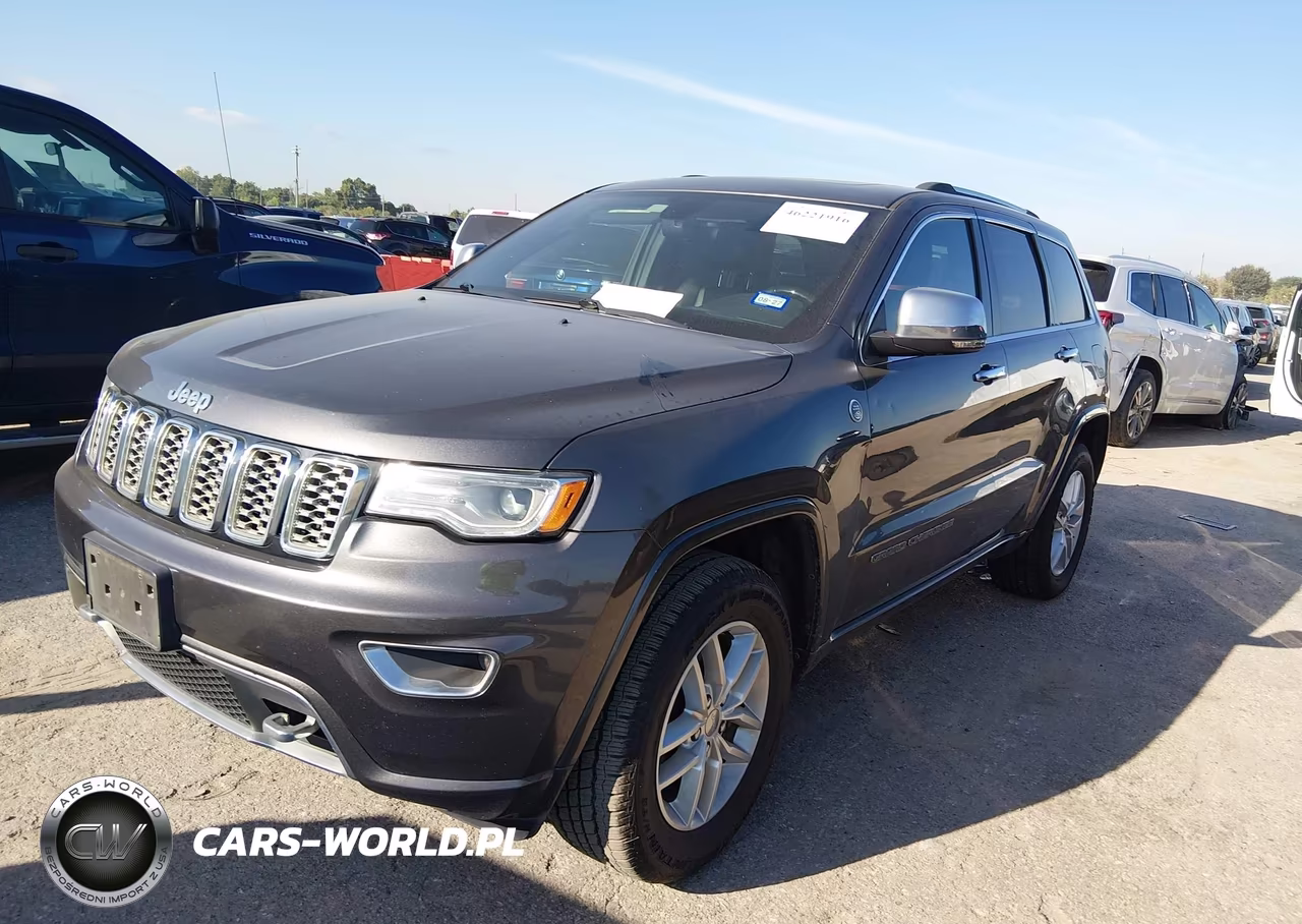 2017 Jeep Grand Cherokee Overland 4X4 VIN:1C4RJFCG3HC617449 - 2