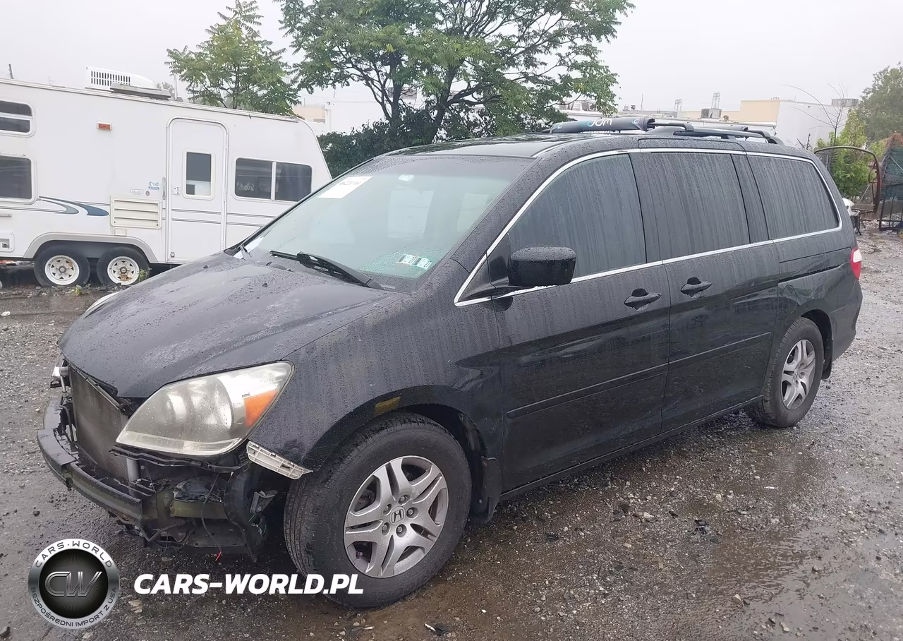 2007 Honda Odyssey Ex-L VIN:5FNRL38697B091998 - 2