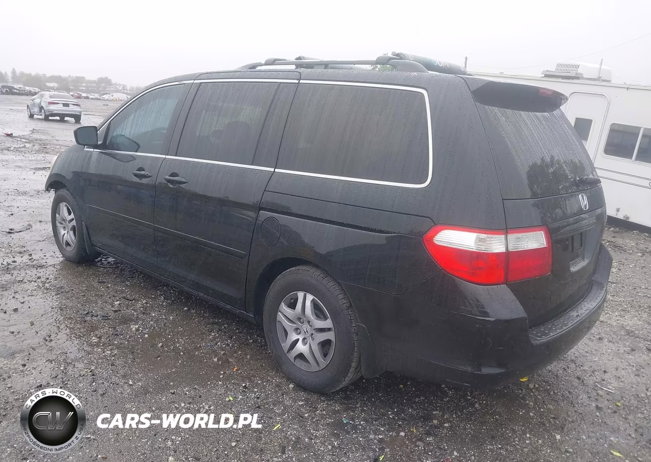 2007 Honda Odyssey Ex-L VIN:5FNRL38697B091998 - 3