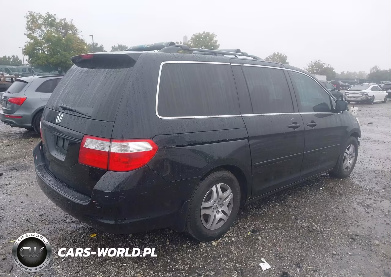 2007 Honda Odyssey Ex-L VIN:5FNRL38697B091998 - 4