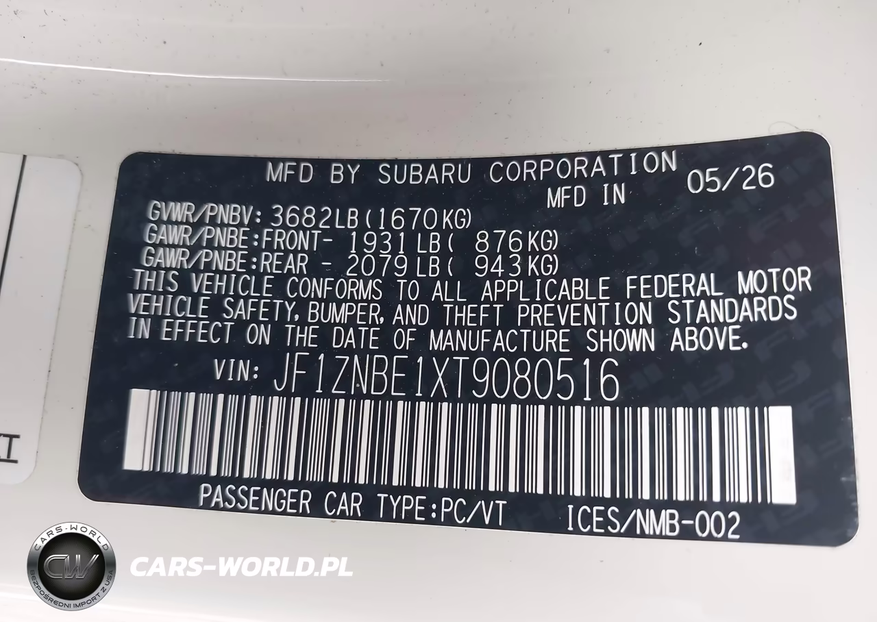 2026 Toyota Gr86 Premium VIN:JF1ZNBE1XT9080516 - 9