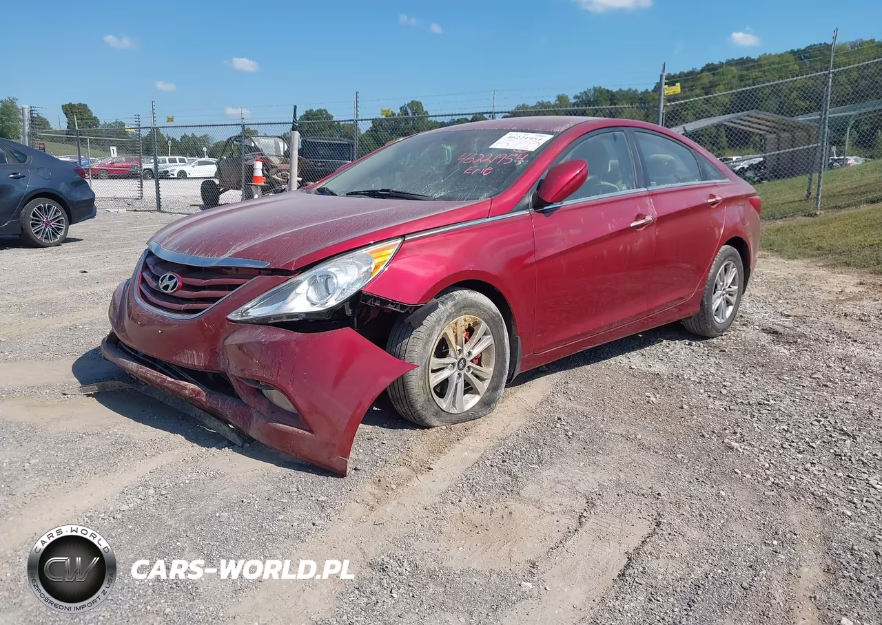 2013 Hyundai Sonata Gls VIN:5NPEB4AC5DH638222 - 2
