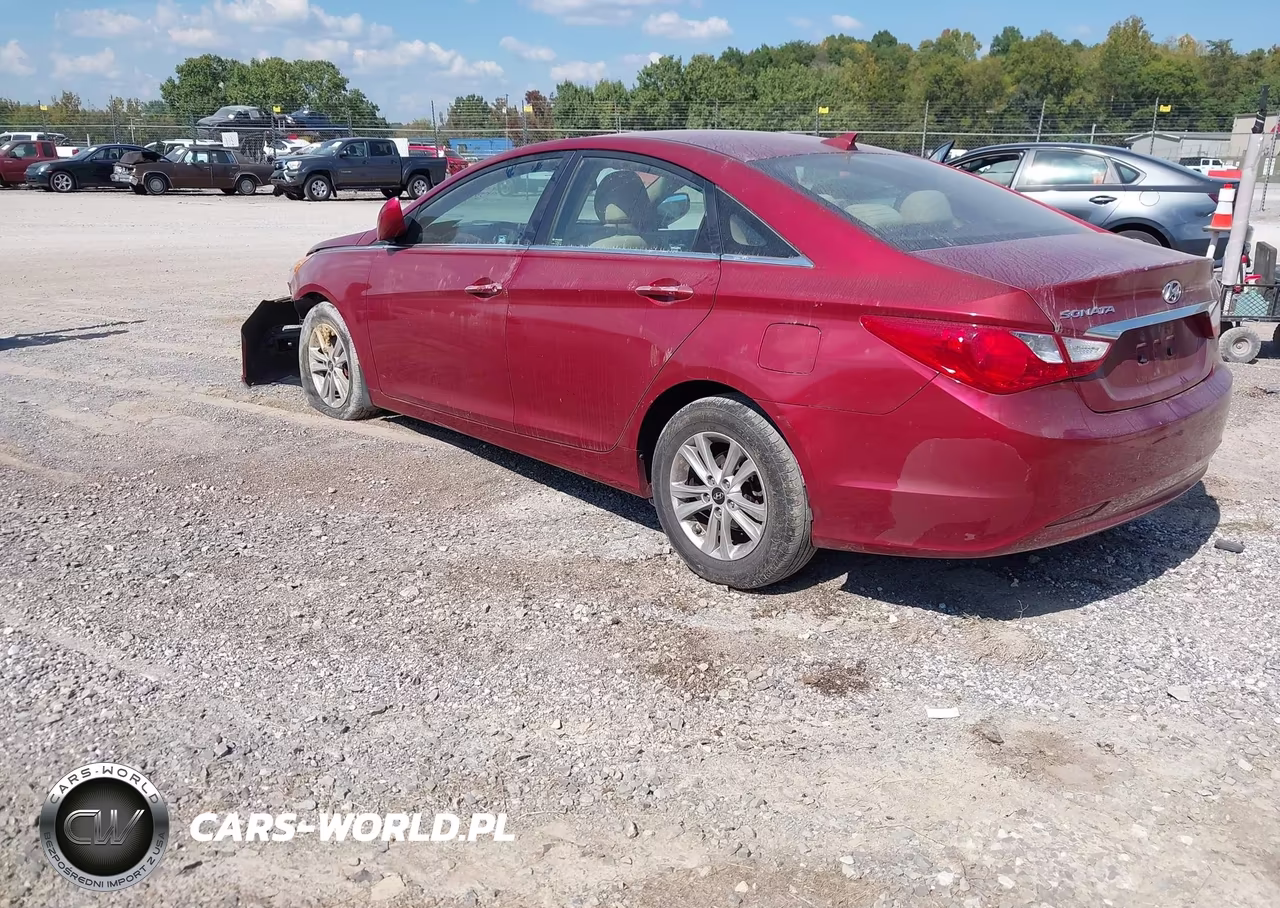 2013 Hyundai Sonata Gls VIN:5NPEB4AC5DH638222 - 3