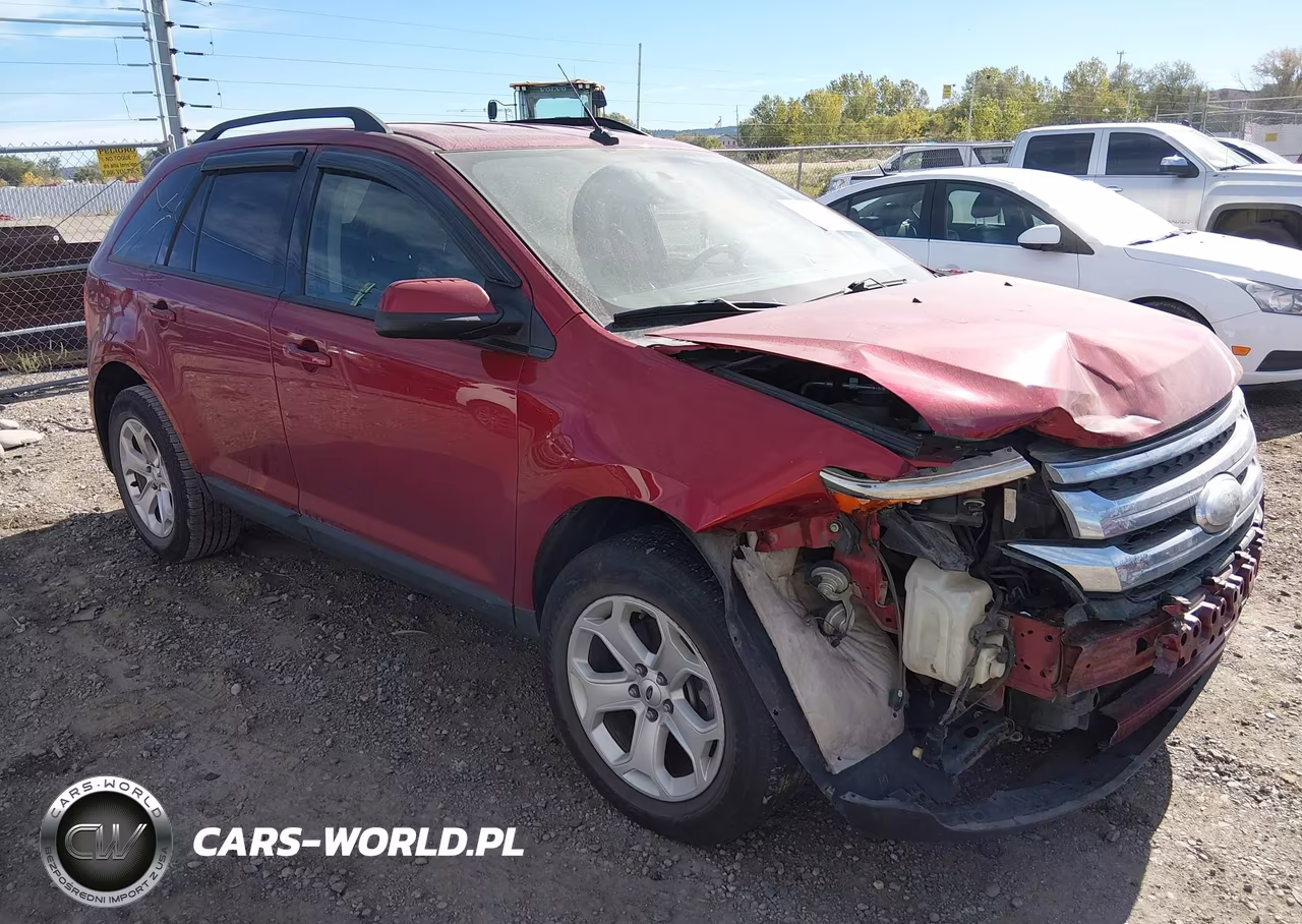 2013 Ford Edge Sel VIN:2FMDK4JC5DBE24348 - 1