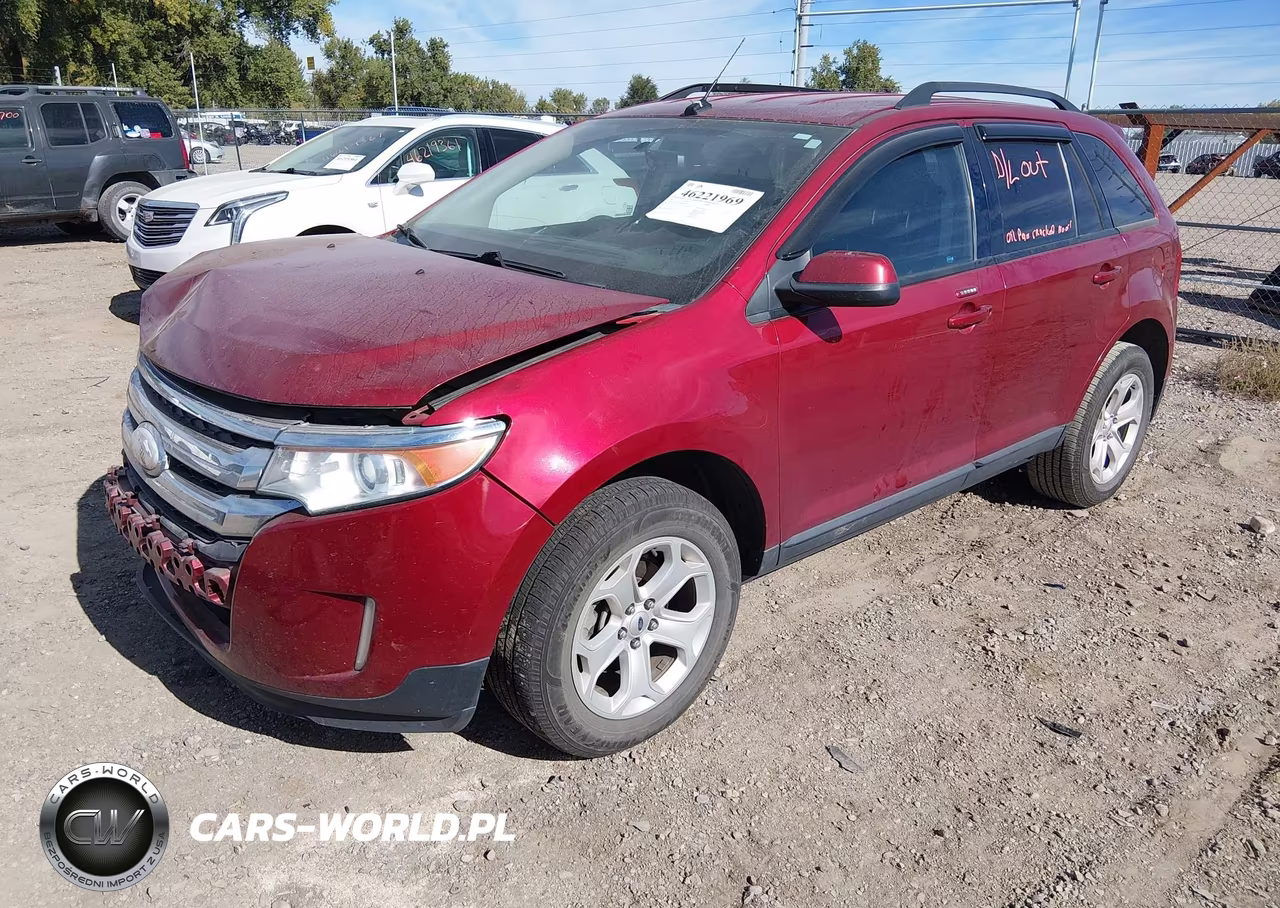 2013 Ford Edge Sel VIN:2FMDK4JC5DBE24348 - 2