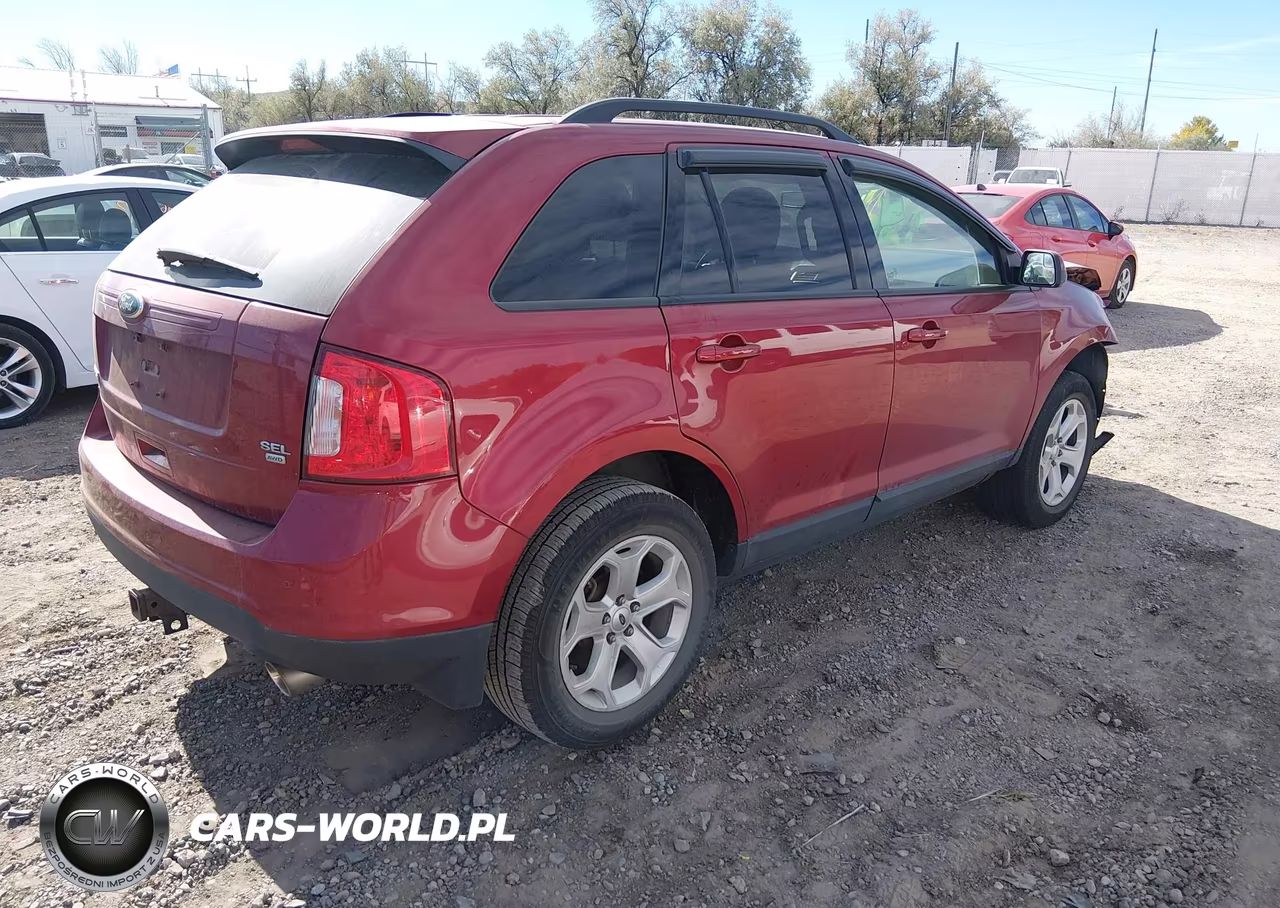 2013 Ford Edge Sel VIN:2FMDK4JC5DBE24348 - 4