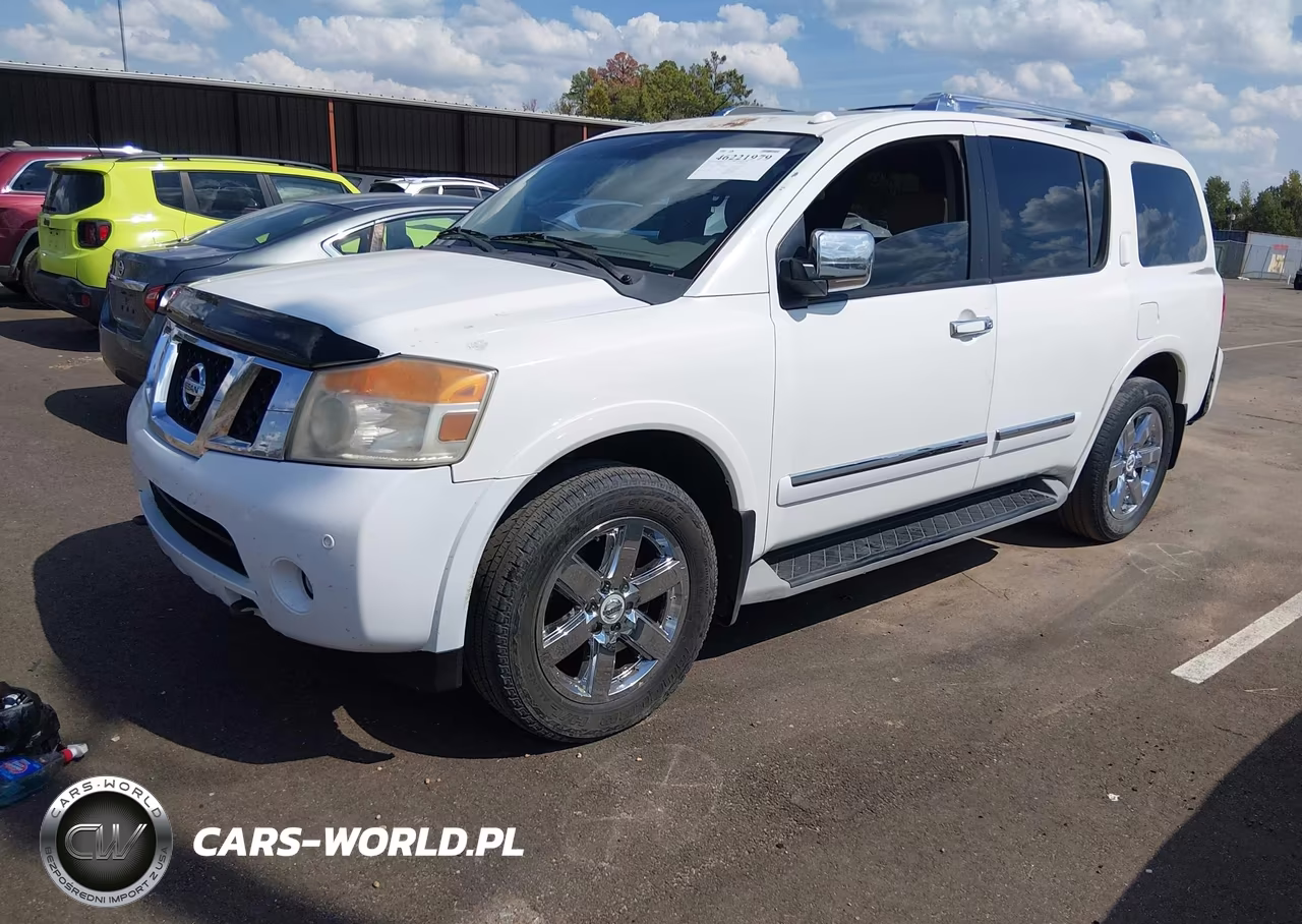 2011 Nissan Armada Platinum VIN:5N1BA0NF5BN608343 - 2