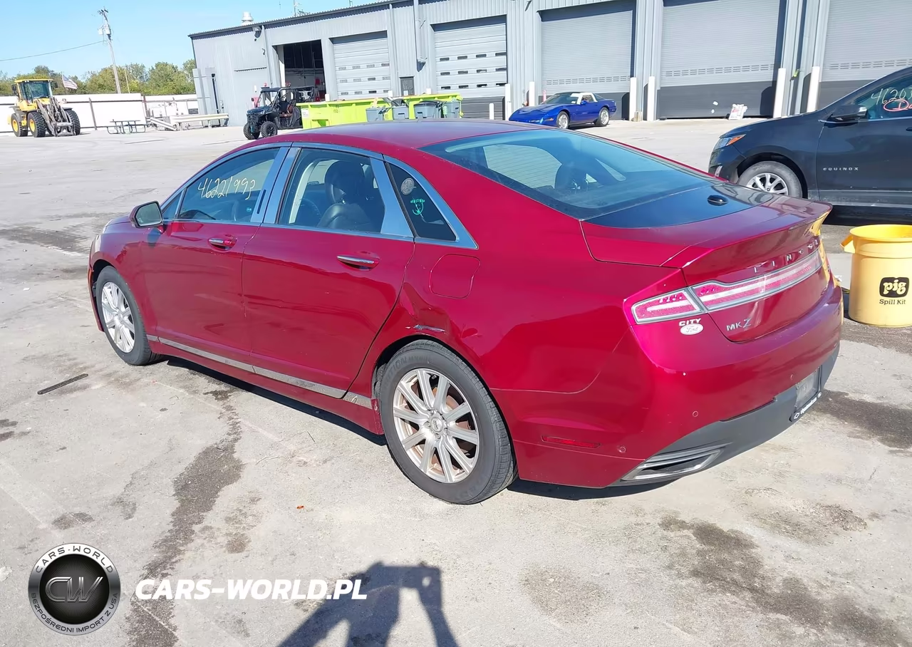 2014 Lincoln Mkz Hybrid VIN:3LN6L2LU0ER827690 - 3