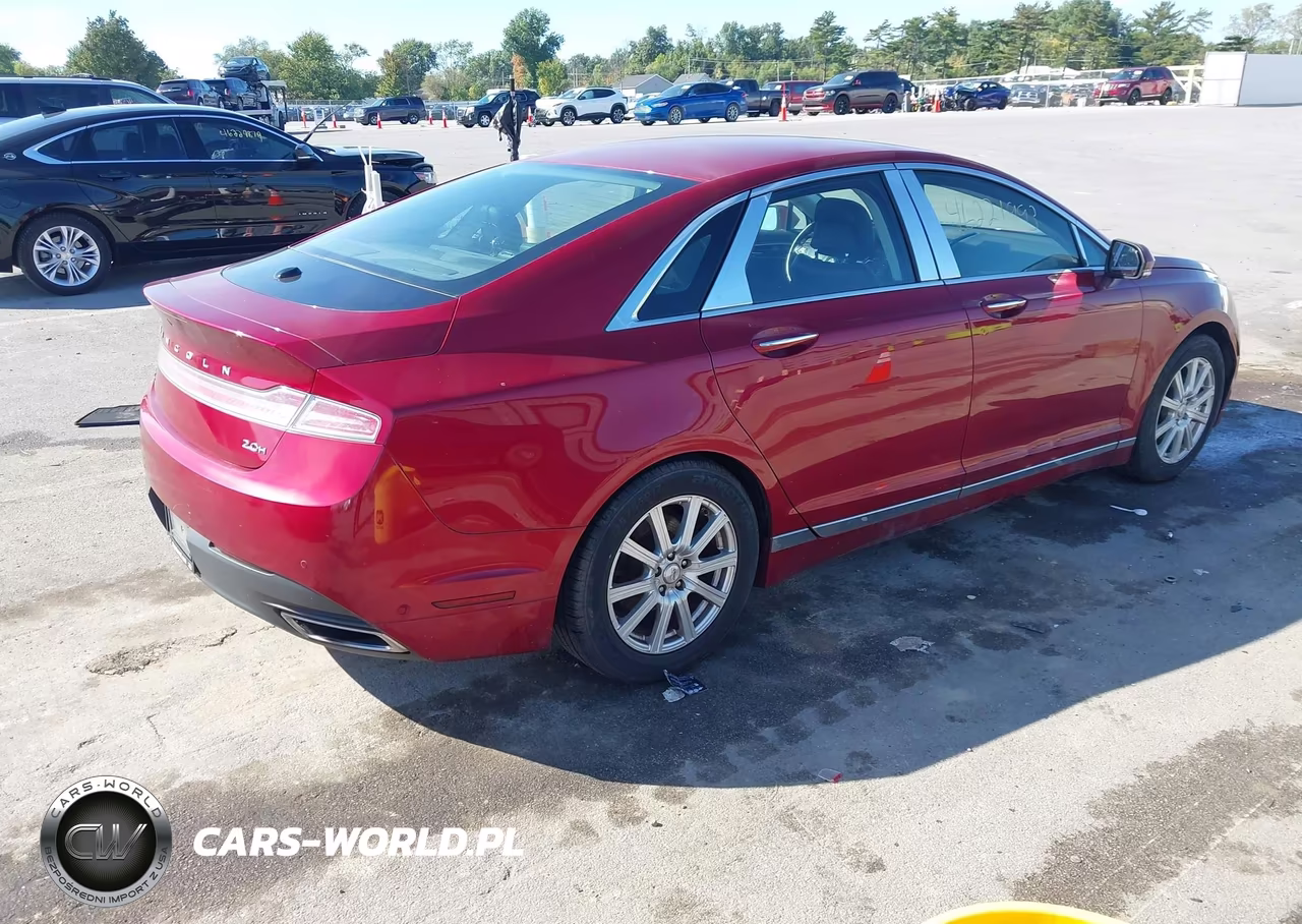 2014 Lincoln Mkz Hybrid VIN:3LN6L2LU0ER827690 - 4