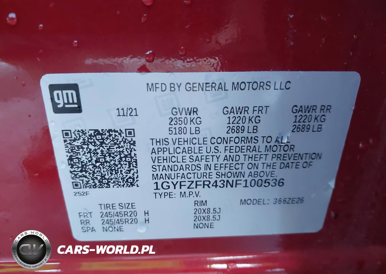 2022 Cadillac Xt4 Awd Sport VIN:1GYFZFR43NF100536 - 8