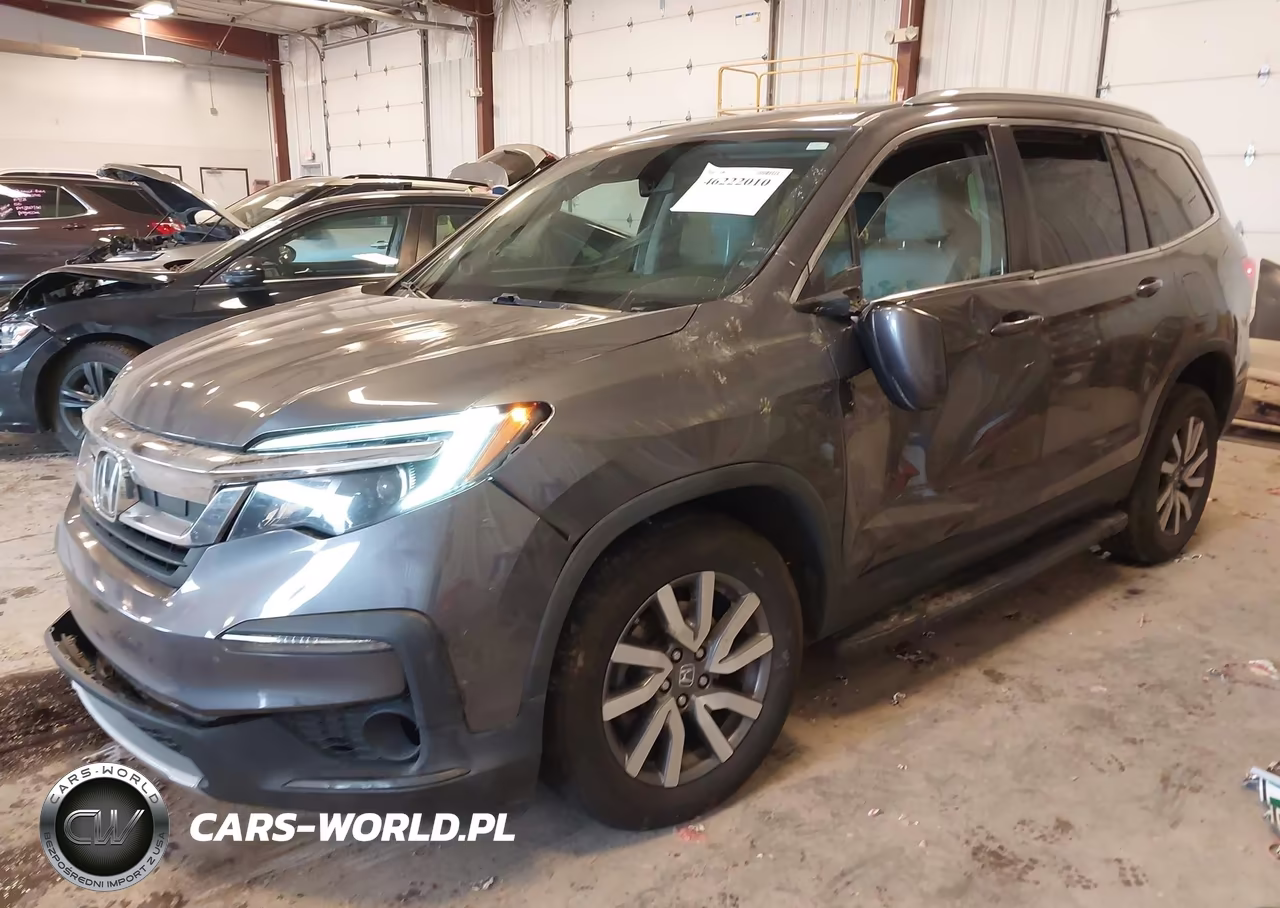 2020 Honda Pilot Awd Ex-L VIN:5FNYF6H55LB034459 - 2