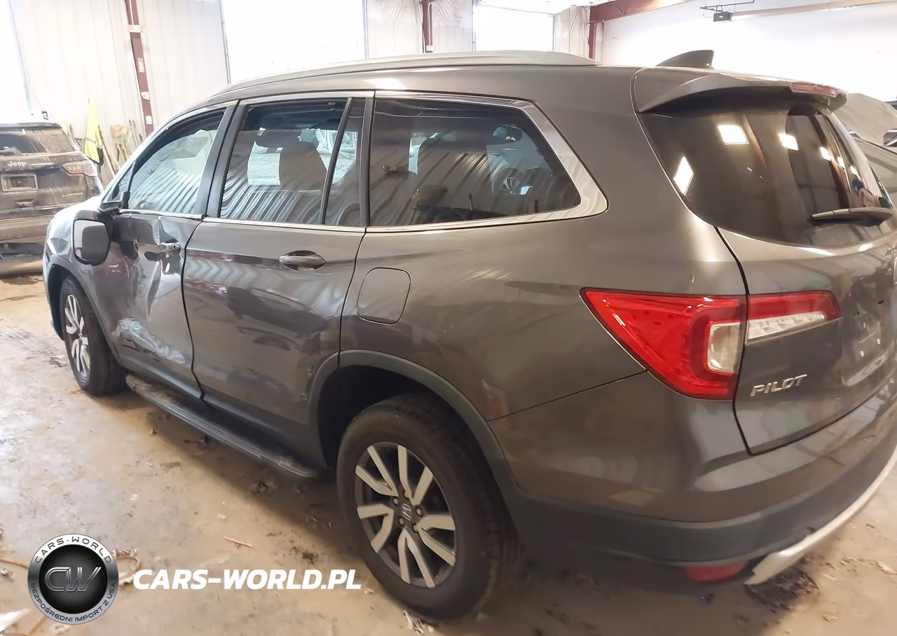 2020 Honda Pilot Awd Ex-L VIN:5FNYF6H55LB034459 - 3