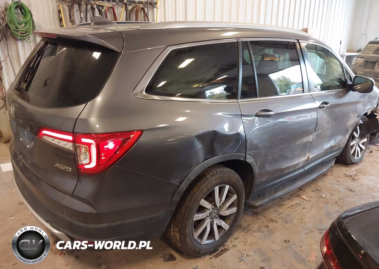 2020 Honda Pilot Awd Ex-L VIN:5FNYF6H55LB034459 - 4