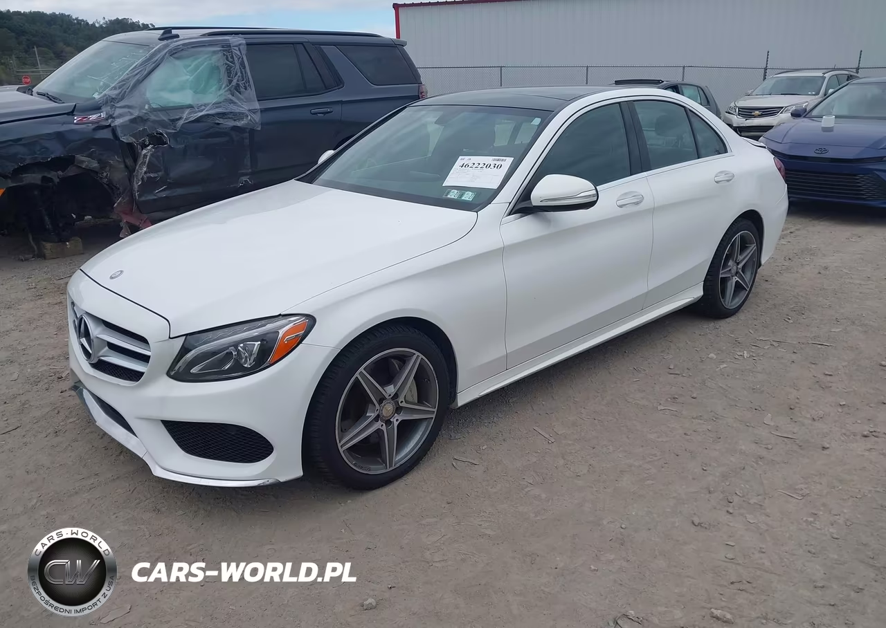 2015 Mercedes-Benz C 300 Sport 4Matic VIN:55SWF4KB7FU004053 - 2
