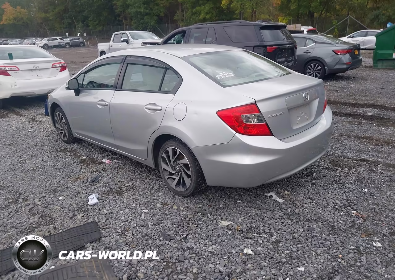 2012 Honda Civic Lx VIN:2HGFB2F57CH597717 - 3