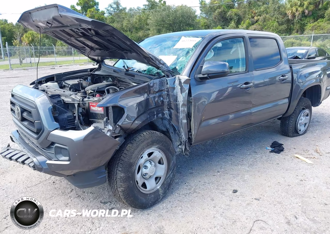 2022 Toyota Tacoma Sr VIN:3TYAX5GN2NT047277 - 2