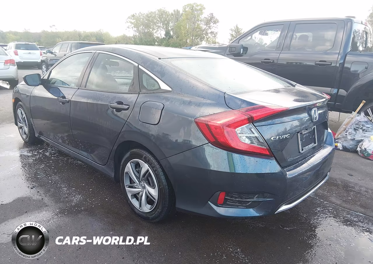 2019 Honda Civic Lx VIN:2HGFC2F67KH563717 - 3
