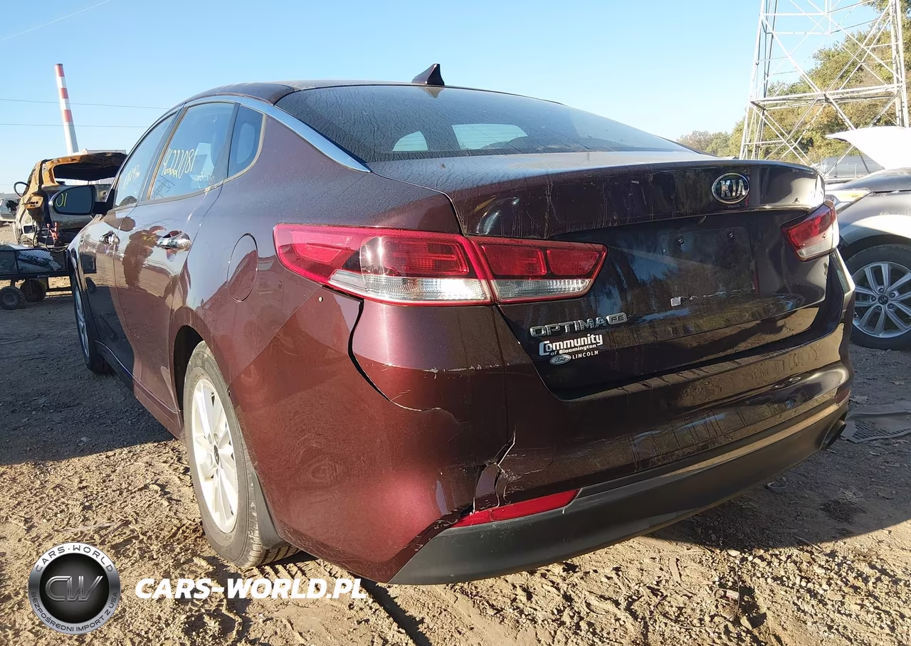 2017 Kia Optima Lx VIN:5XXGT4L30HG154365 - 3
