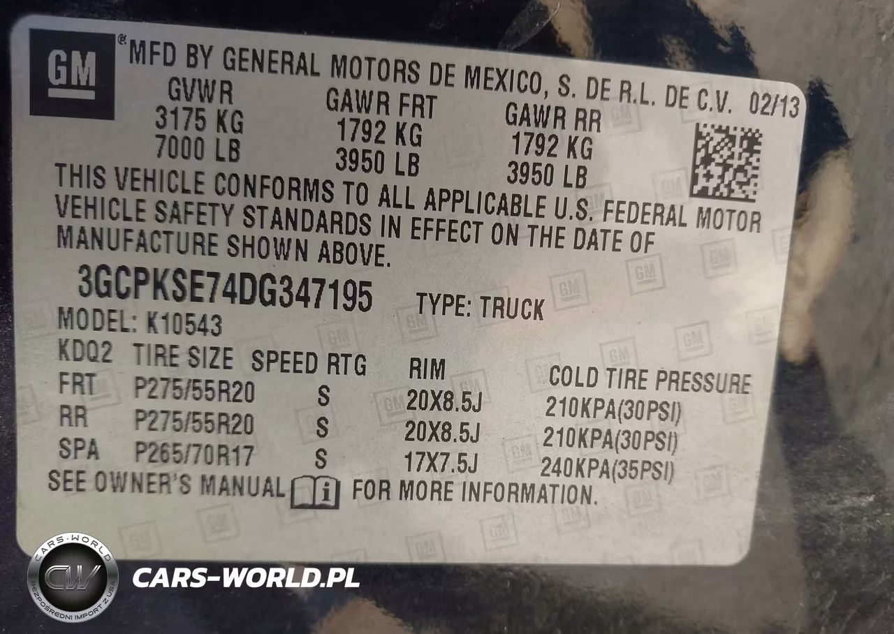 2013 Chevrolet Silverado 1500 Lt VIN:3GCPKSE74DG347195 - 9