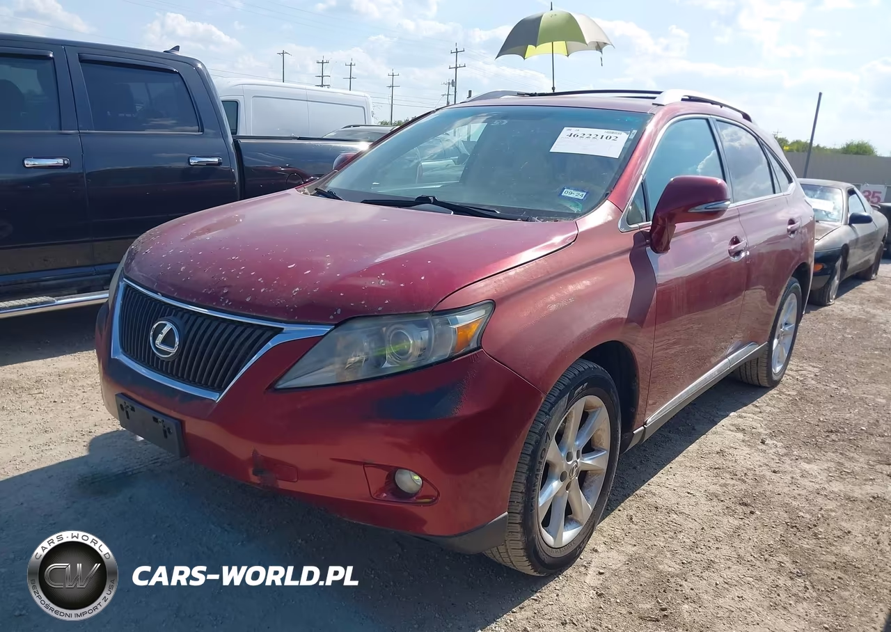 2010 Lexus Rx 350 VIN:2T2ZK1BA0AC011161 - 2