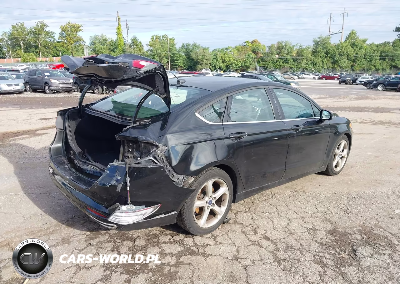 2016 Ford Fusion Se VIN:3FA6P0H74GR159739 - 4