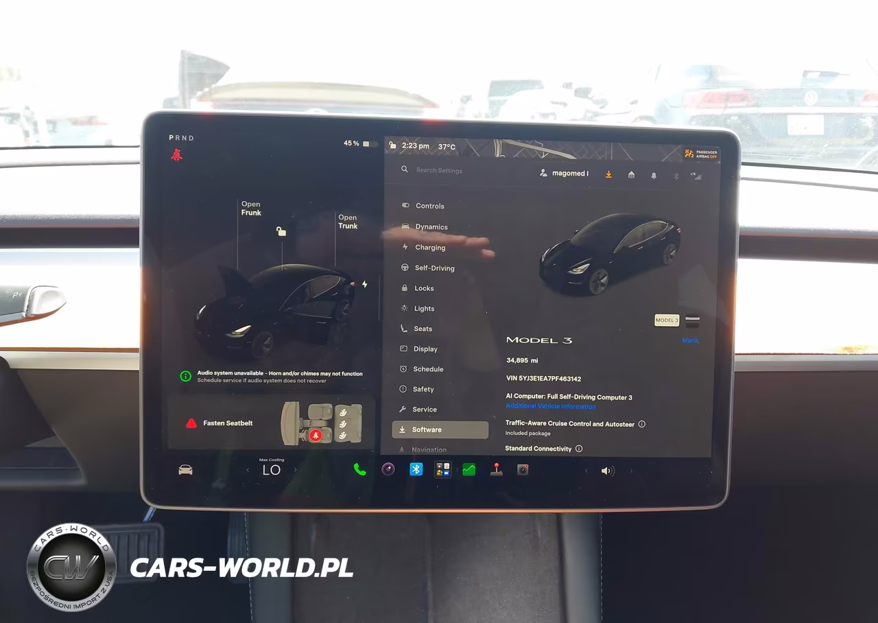 2023 Tesla Model 3 Rear-Wheel Drive VIN:5YJ3E1EA7PF463142 - 18