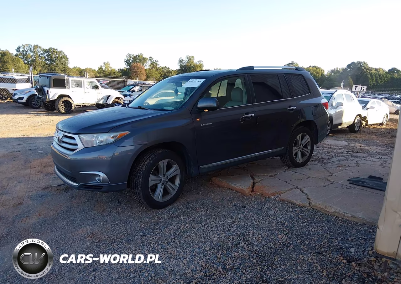 2013 Toyota Highlander Limited V6 VIN:5TDYK3EH9DS104860 - 2
