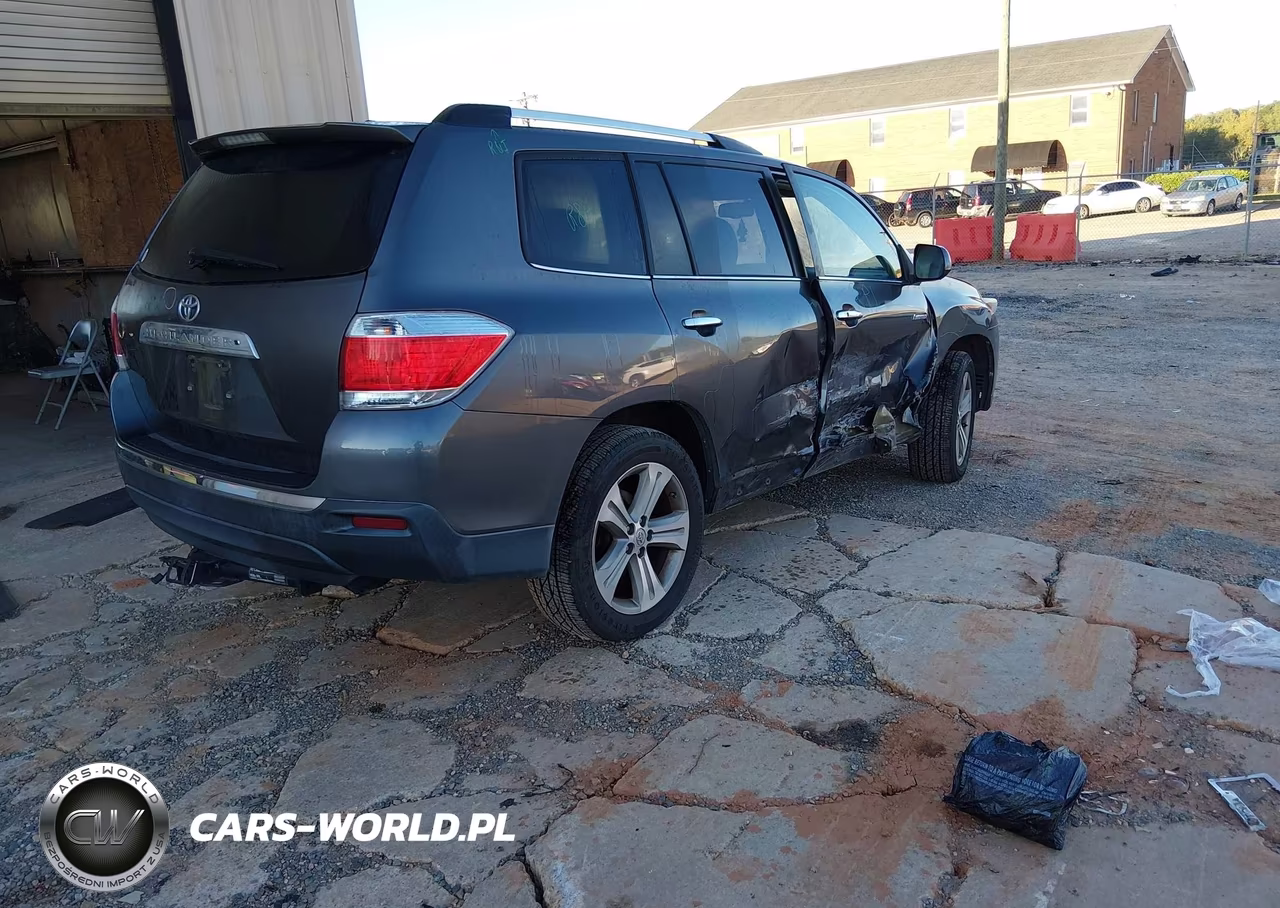 2013 Toyota Highlander Limited V6 VIN:5TDYK3EH9DS104860 - 4