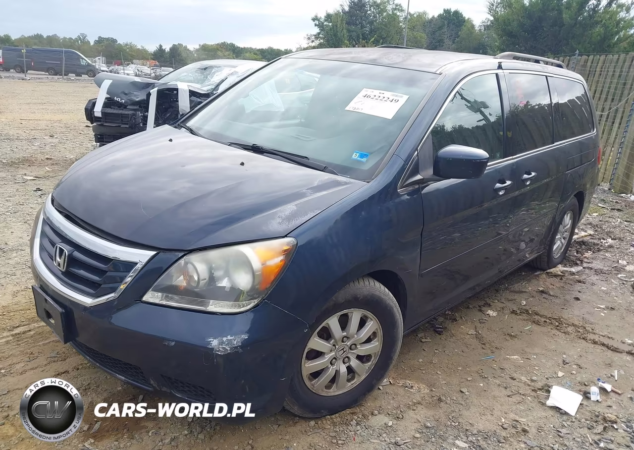 2009 Honda Odyssey Ex VIN:5FNRL38499B026540 - 2