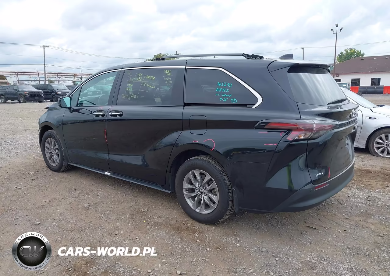 2025 Toyota Sienna Xle VIN:5TDJRKEC1SS251389 - 3