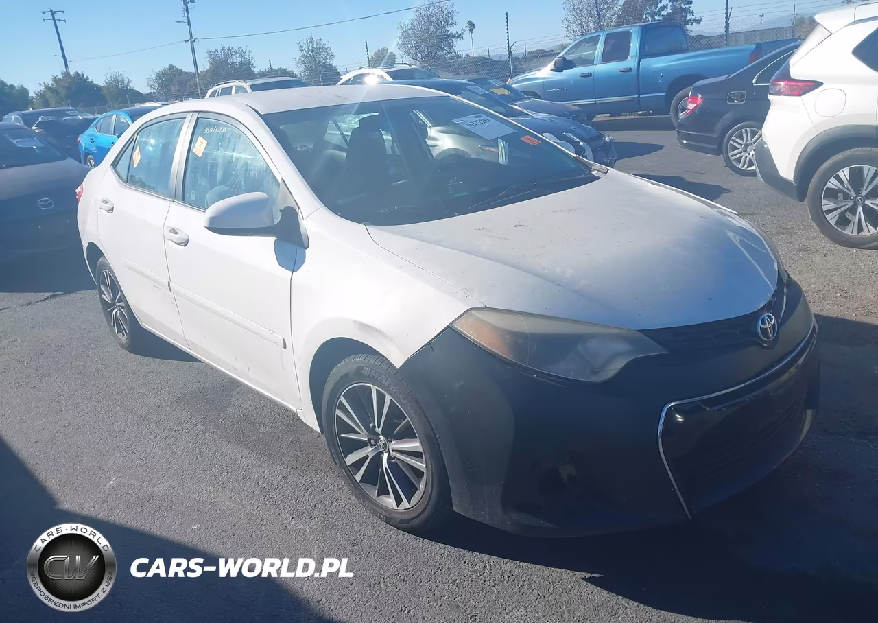2016 Toyota Corolla Le Plus