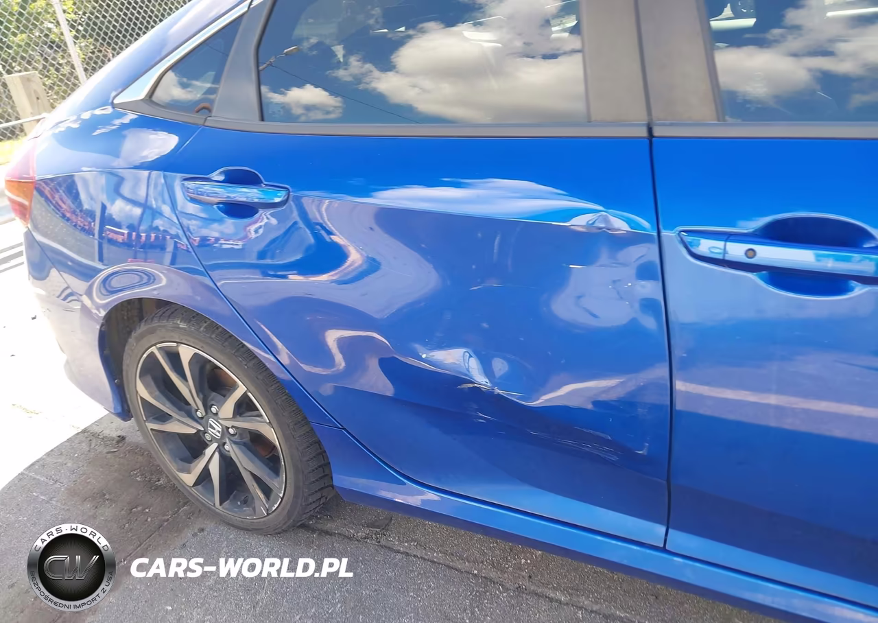 2019 Honda Civic Sport VIN:2HGFC2F8XKH606464 - 6