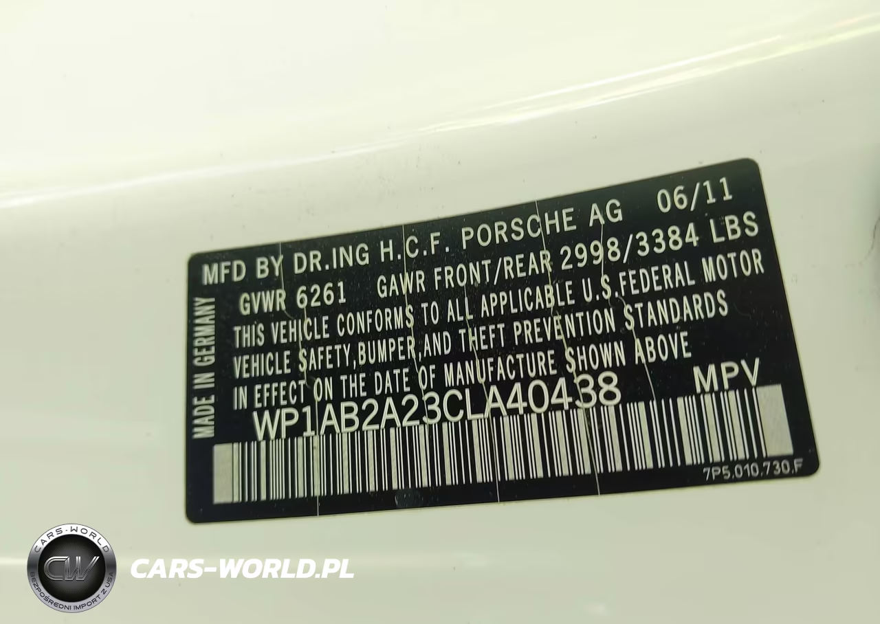 2012 Porsche Cayenne S VIN:WP1AB2A23CLA40438 - 9