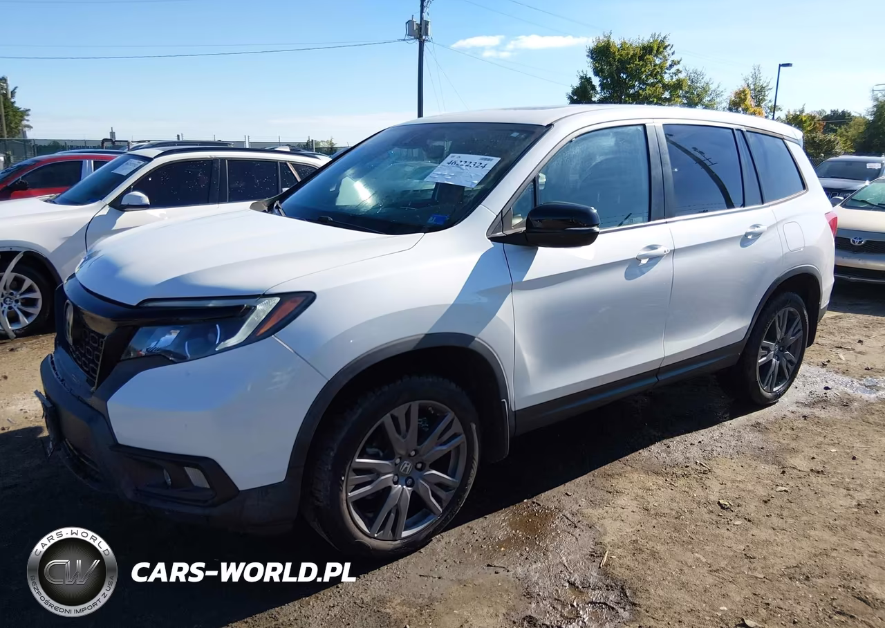 2020 Honda Passport Awd Ex-L VIN:5FNYF8H52LB009319 - 2
