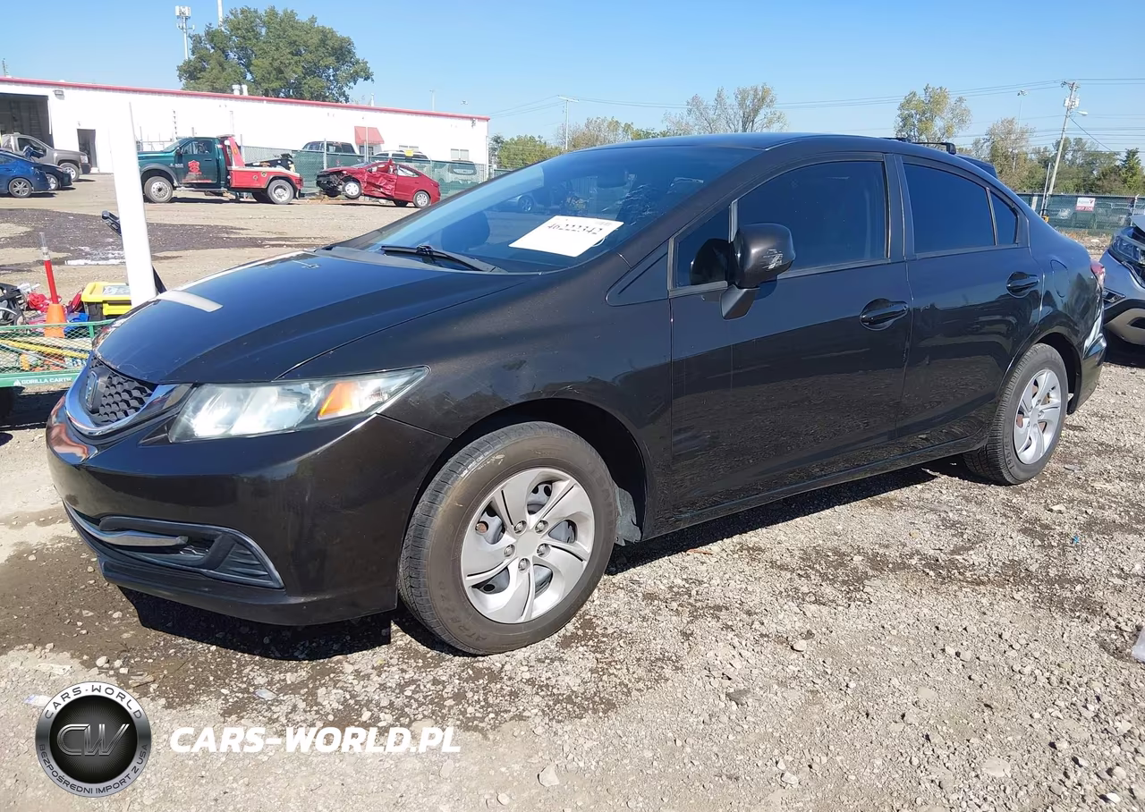 2013 Honda Civic Lx VIN:19XFB2F57DE017071 - 2