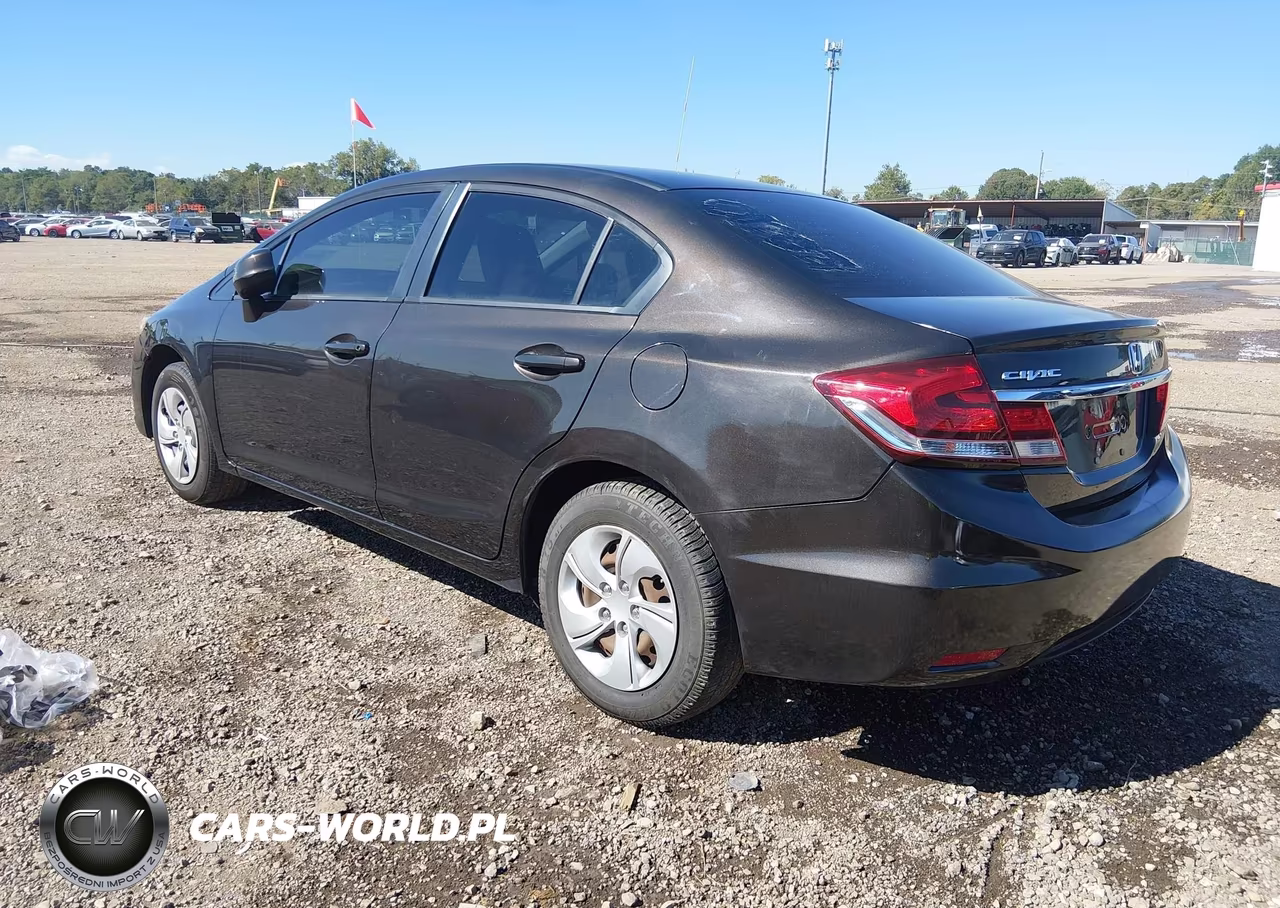 2013 Honda Civic Lx VIN:19XFB2F57DE017071 - 3
