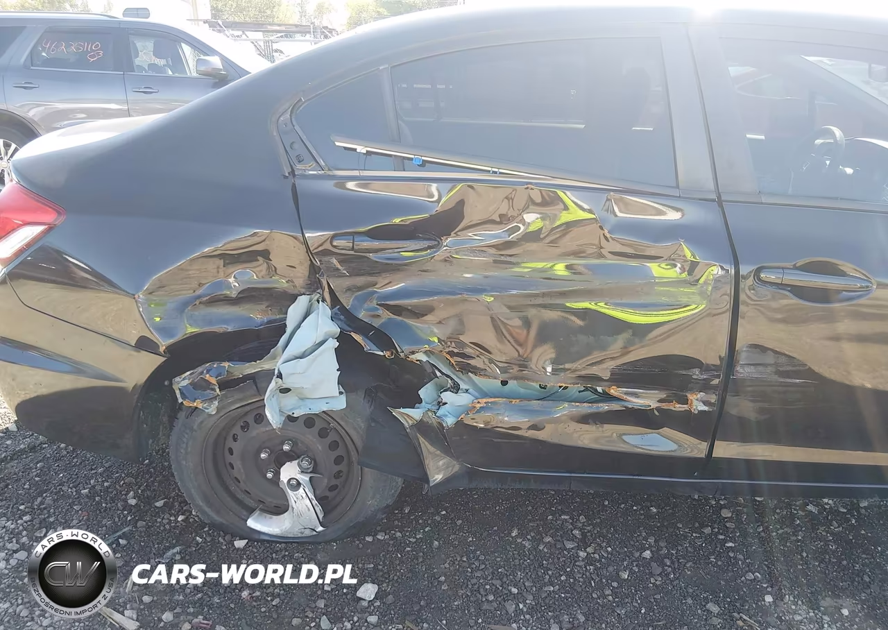 2013 Honda Civic Lx VIN:19XFB2F57DE017071 - 6