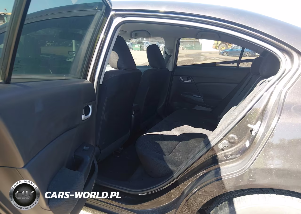 2013 Honda Civic Lx VIN:19XFB2F57DE017071 - 8