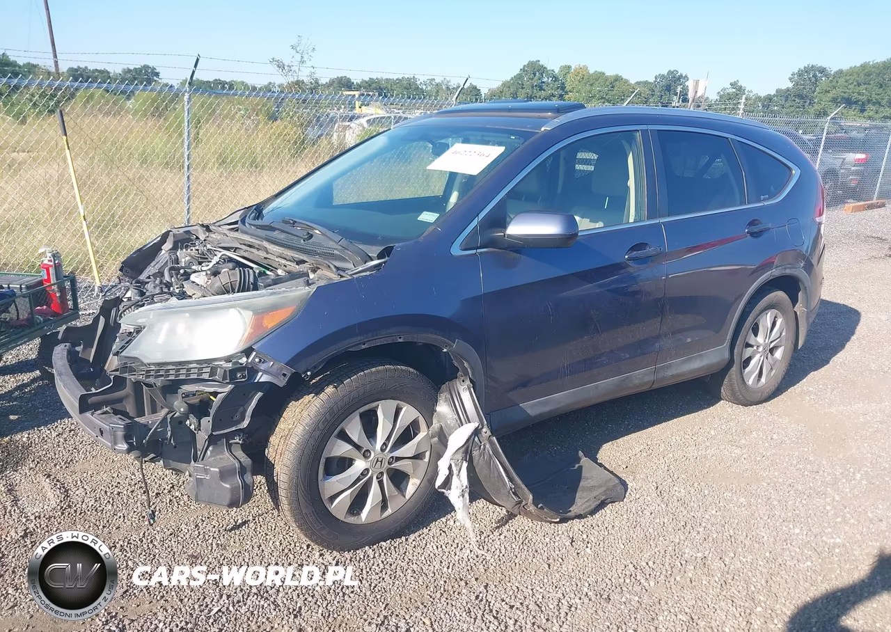 2012 Honda Cr-V Ex-L VIN:JHLRM3H70CC005977 - 2