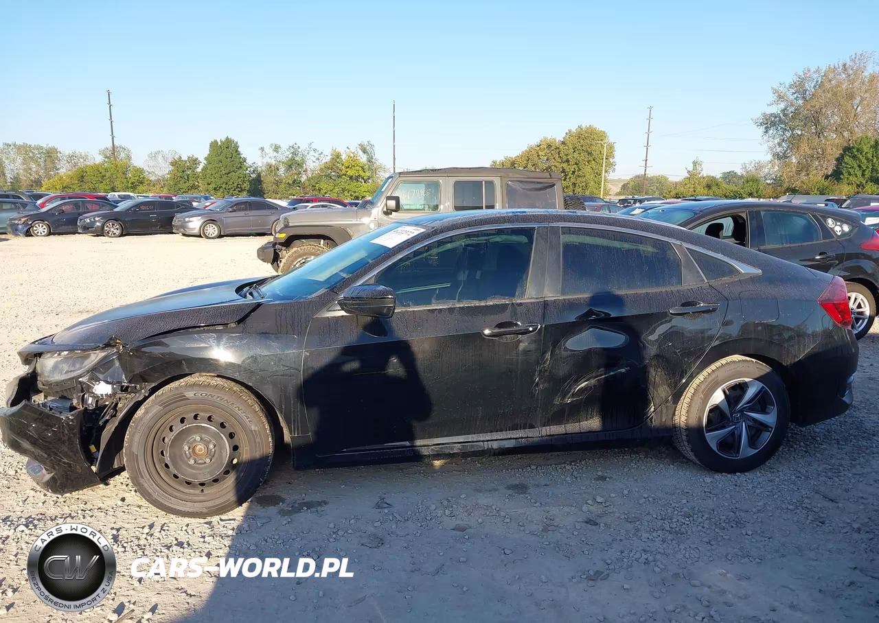 2019 Honda Civic Lx VIN:19XFC2F63KE009603 - 14