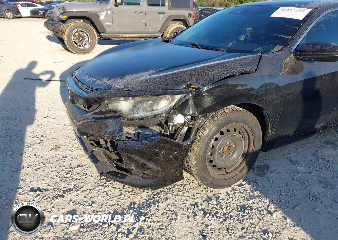 2019 Honda Civic Lx VIN:19XFC2F63KE009603 - 6