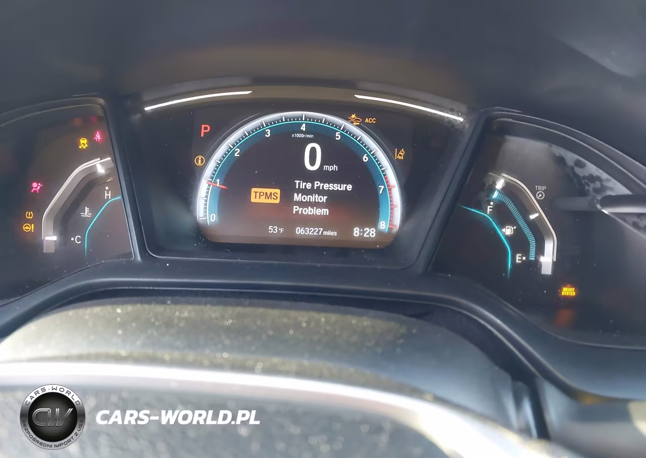 2019 Honda Civic Lx VIN:19XFC2F63KE009603 - 7