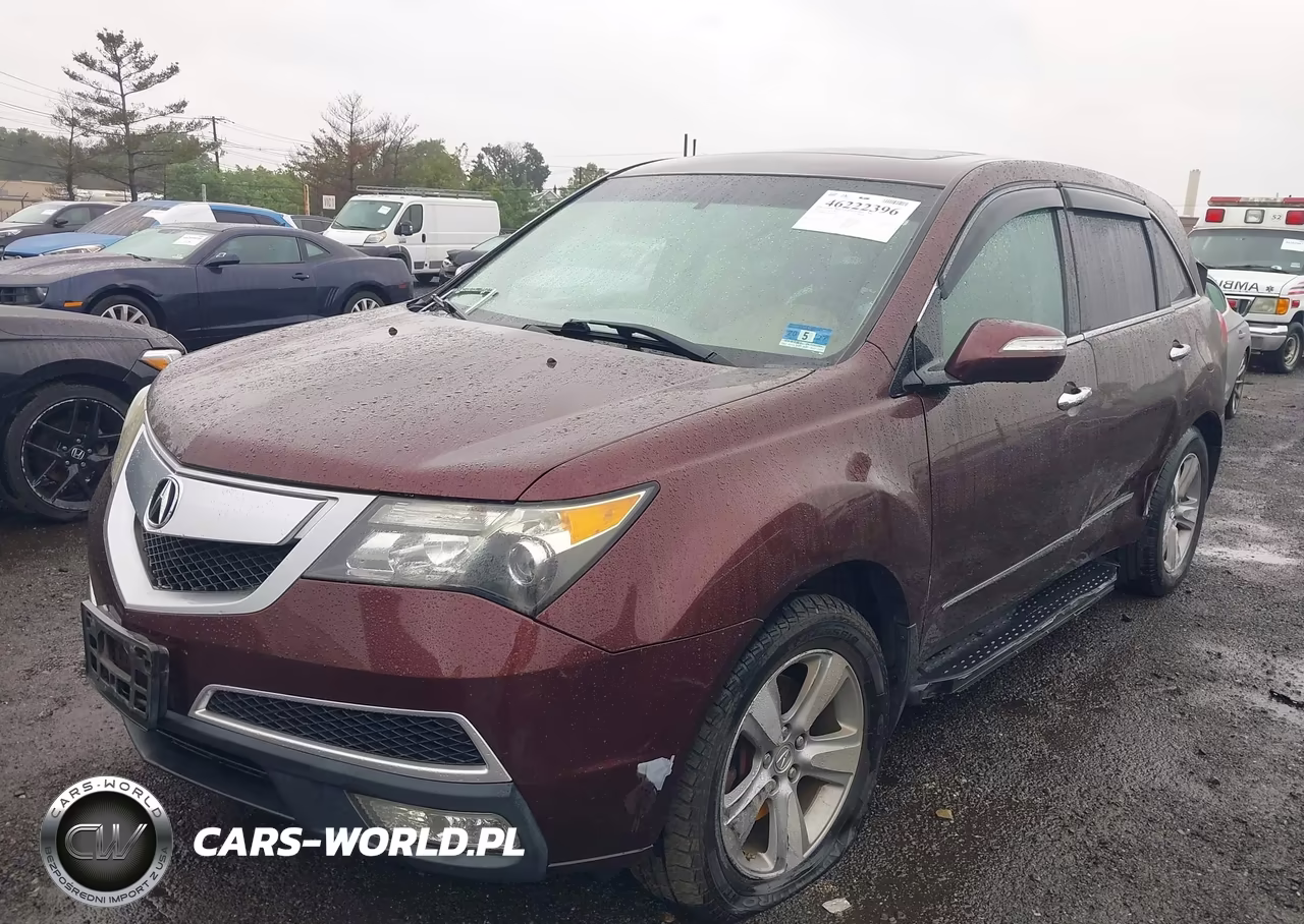 2013 Acura Mdx VIN:2HNYD2H28DH503618 - 2