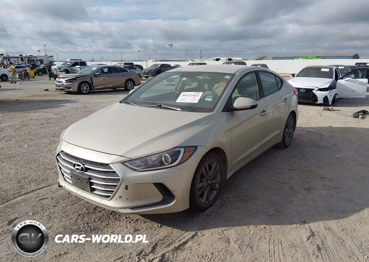 2018 Hyundai Elantra Sel VIN:5NPD84LF8JH258501 - 2