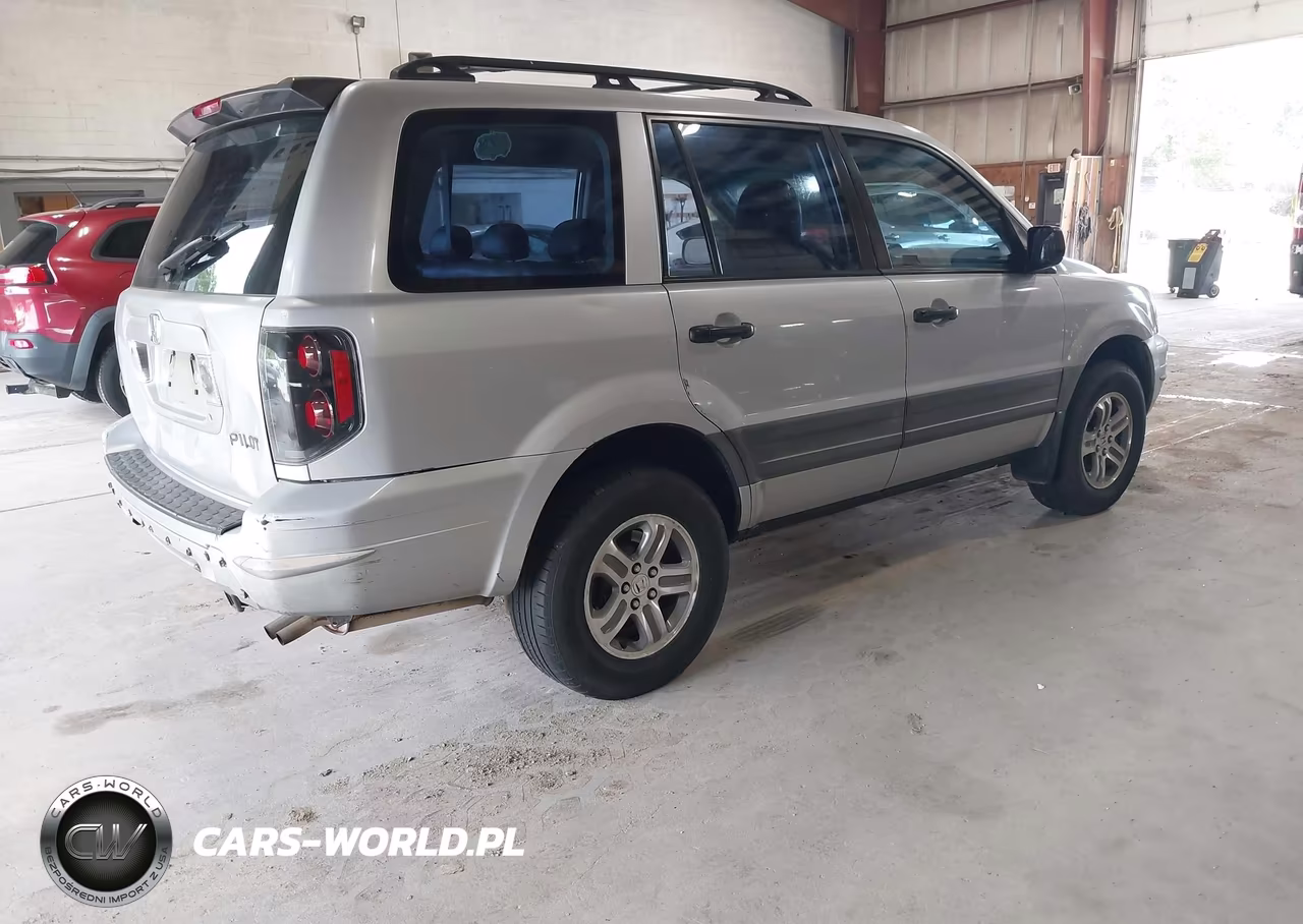 2004 Honda Pilot Lx VIN:2HKYF18124H541645 - 4